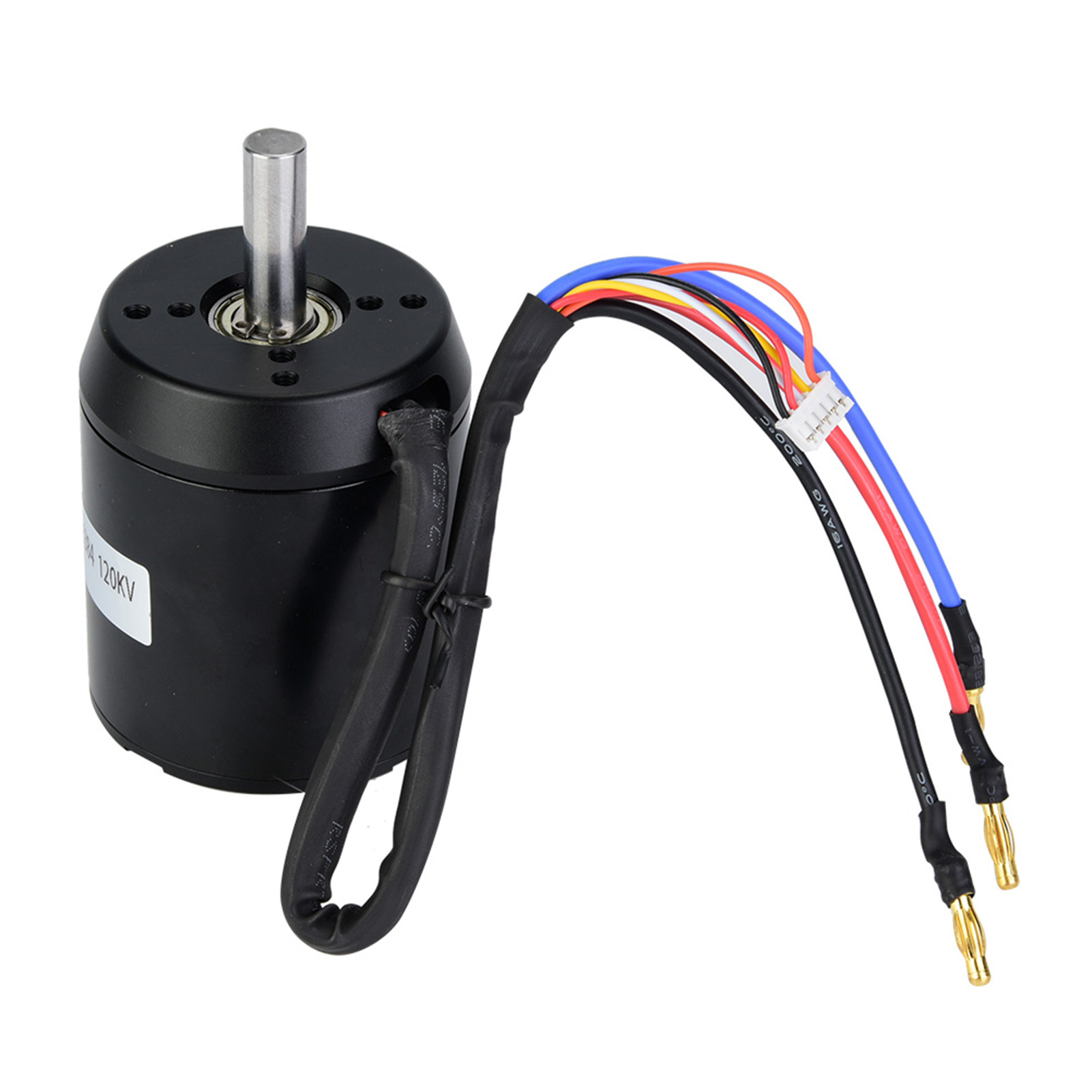 6384 Brushless Motor Sensored - 6384 120KV BLDC มอเตอร์แบบไร้แปรงถ่านชนิด Outrunner พร้อมเซ็นเซอร์