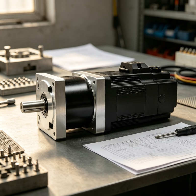 Bldc Planetary Gear Motor 48V High Torque - มอเตอร์ BLDC อุตสาหกรรมแรงบิดสูงความแม่นยำสูง 565W 86มม. พร้อมเบรก