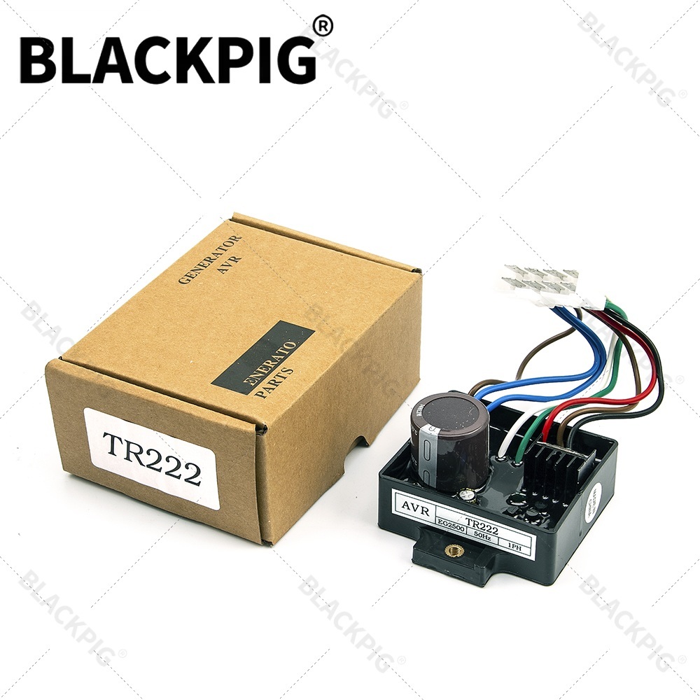 Cycloidal Reducer Bldc Motor - TR222 EG2500 AVR แผงวงจรควบคุมแรงดันไฟฟ้าอัตโนมัติเฟสเดียว 50HZ 8