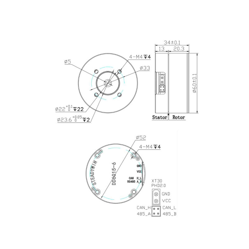 แพน/ทิลท์, ตัวกันสั่น, โมดูลข้ - Direct Drive Servo Motor Robotics บทวิจารณ์และราคา