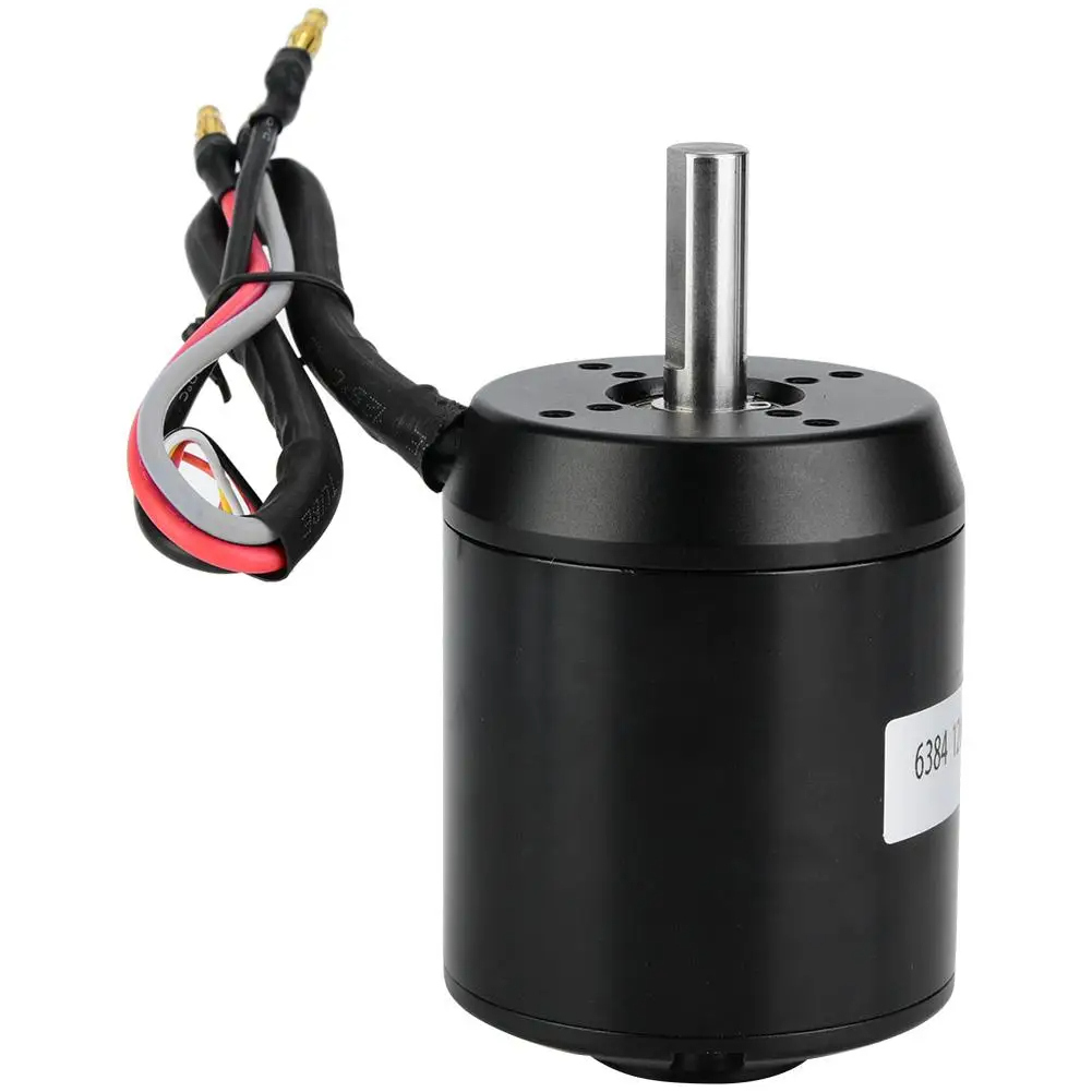 มอเตอร์ BLDC 6384 120KV แบบฮับ - 6384 Brushless Motor Sensored บทวิจารณ์และราคา