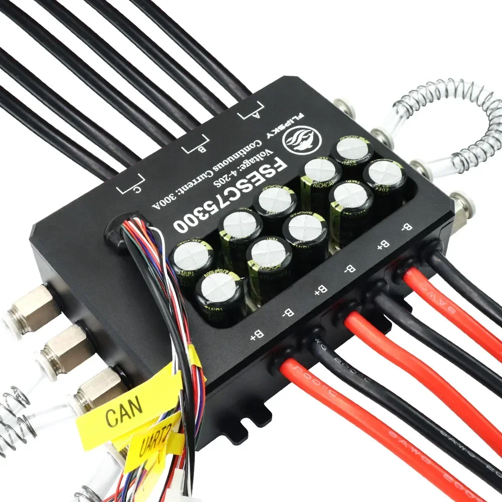 หุ่นยนต์ต่อสู้บนกระดานโต้คลื่น - Vesc 75300 High Current Esc บทวิจารณ์และราคา