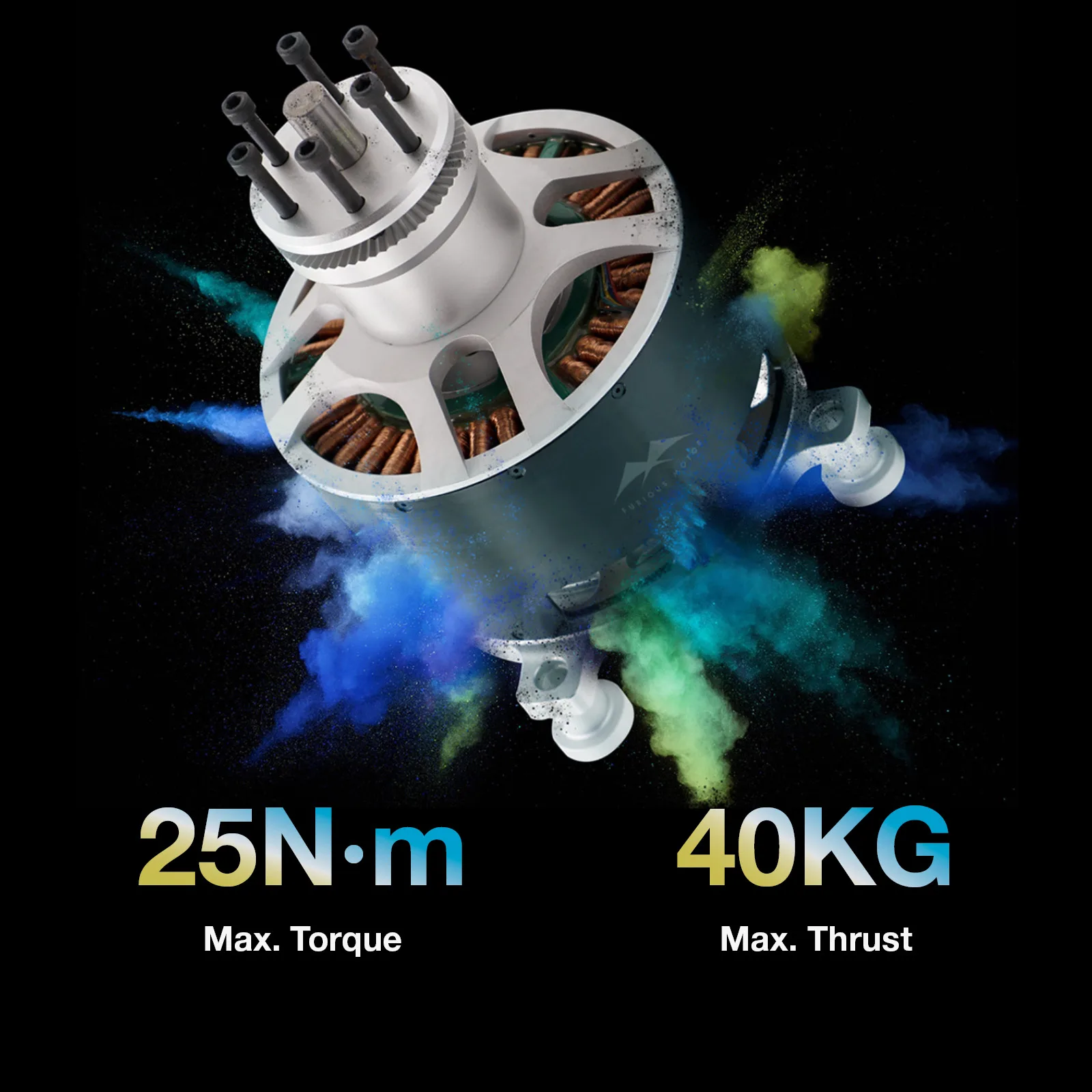 มอเตอร์ไร้แปรงถ่าน DC 200cc FR - 12090 Brushless Outrunner Motor บทวิจารณ์และราคา